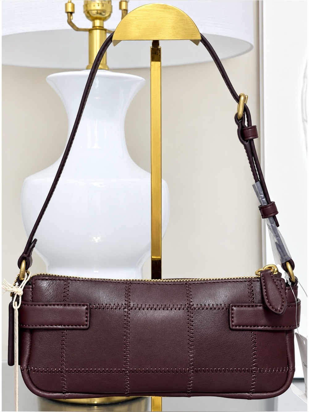 COACH COACHTOPIA Alter/Ego Side Buckle Shoulder Bag, MAPLE - Picture 2 of 8